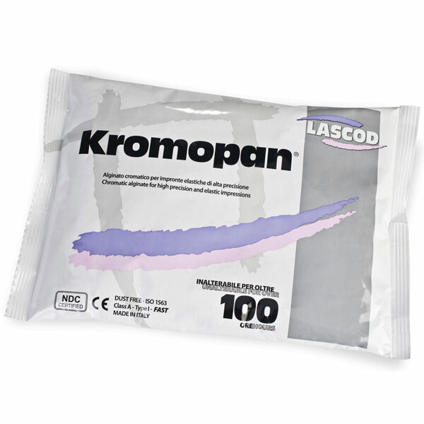 Kromopan Alginate 1lb/Pouch Dust Free Color Changing Kromopan Alginate 1lb/Pouch Dust Free Color Changing