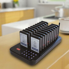 Wireless Paging Queuing Calling System 20 Pager Guest Waiter Calling Restaurant  picture