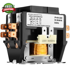 2 Pole Air Conditioner Contactor 40 Amp 220V Coil Ac Definite Purpose Contactor picture