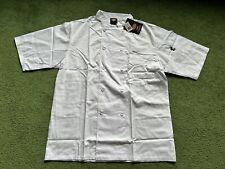 Men’s Dickies Cool Breeze Coats Short Sleeve Top White Chef Shirt Size S New picture