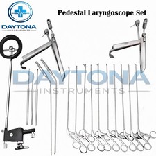 Pedestal Laryngoscope Set Micro Laryngeal Surgery ENT Endoscopic Instruments Set picture