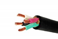 124025 12/4 Wire Cord SOOW, Rubber Coated 12 Gauge, 4 Conductor 25' picture