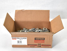 Simpson Strong-Tie 20 Gauge Galvanized Panel Sheathing Clips 250 Pack 7/16