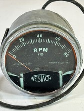 Vintage Westach 0-8000RPM Electric Tachometer, Catalog Number L4802 picture
