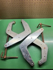 Pair Of 10in Kant Twist Clamps , Used picture