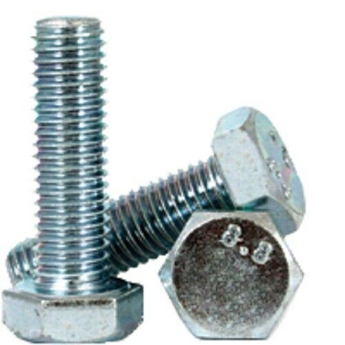 M12-1.75 X 50MM DIN 933 Coarse Hex Cap Screw 8.8 Zinc Plated 300 Pieces M12-1.75 X 50MM DIN 933 Coarse Hex Cap Screw 8.8 Zinc Plated 300 Pieces