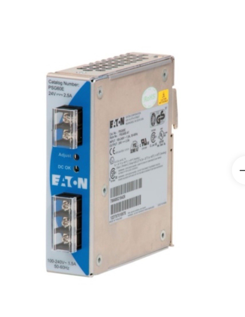 Eaton 60W 1Phase Power Supply PSG60E Input 100/240V Eaton 60W 1Phase Power Supply PSG60E Input 100/240V