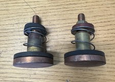Vintage Elevator Contactor Contact Assemblies Pair – Heavy Duty Copper Contacts picture