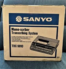 vintage sanyo TRC-9010 memo-scriber transcribing system picture
