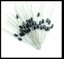 100pcs 1N4004 Rectifier Diode 1A 400V IN4004 US S/H picture