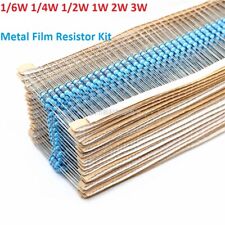 1/6W 1/4W 1/2W 1W 2W 3W Metal Film Resistor Kits ±1% Assorted Component Kits picture