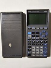 Vintage Texas Instruments TI-82 Graphing Calculator w/ Cover- Tested & Working picture