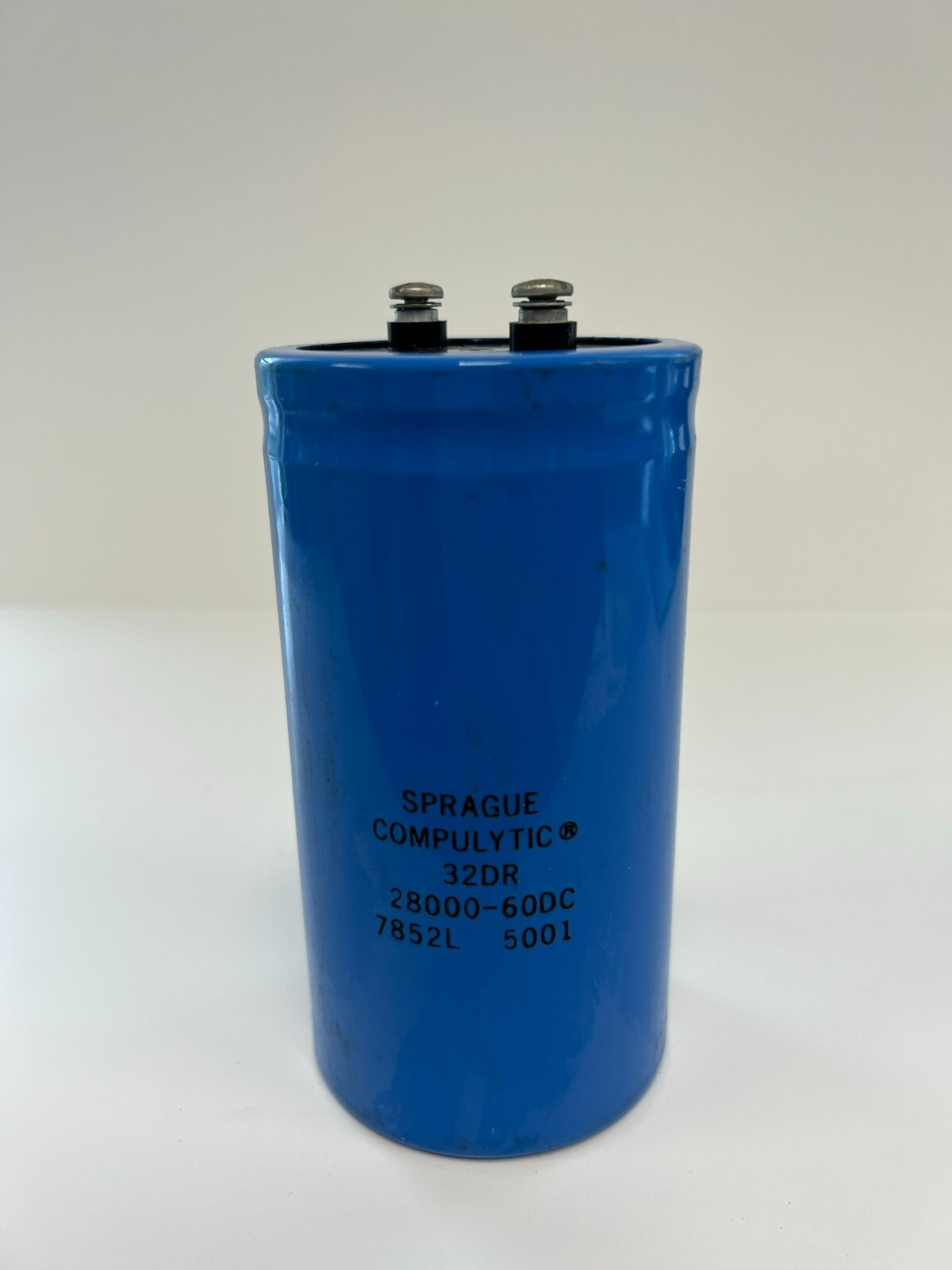 Sprague Compulytic 32DR 28000-60DC 7852L 5001 Capacitor