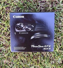 ✅ NEW Canon PowerShot G7 X Mark III Black USA Model Canon Warranty + Receipt 📸 picture