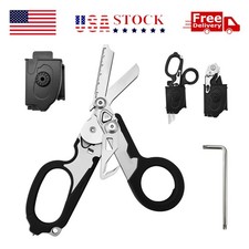 Heavy Duty Emergency Trauma Shears EMT Medic First Aid Tactical Scissors Black picture