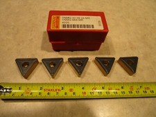 QTY 5 SANDVIK Carbide Inserts - TNMG 33 09 24-MR 4225 - TNMG 666-MR, E0018 picture
