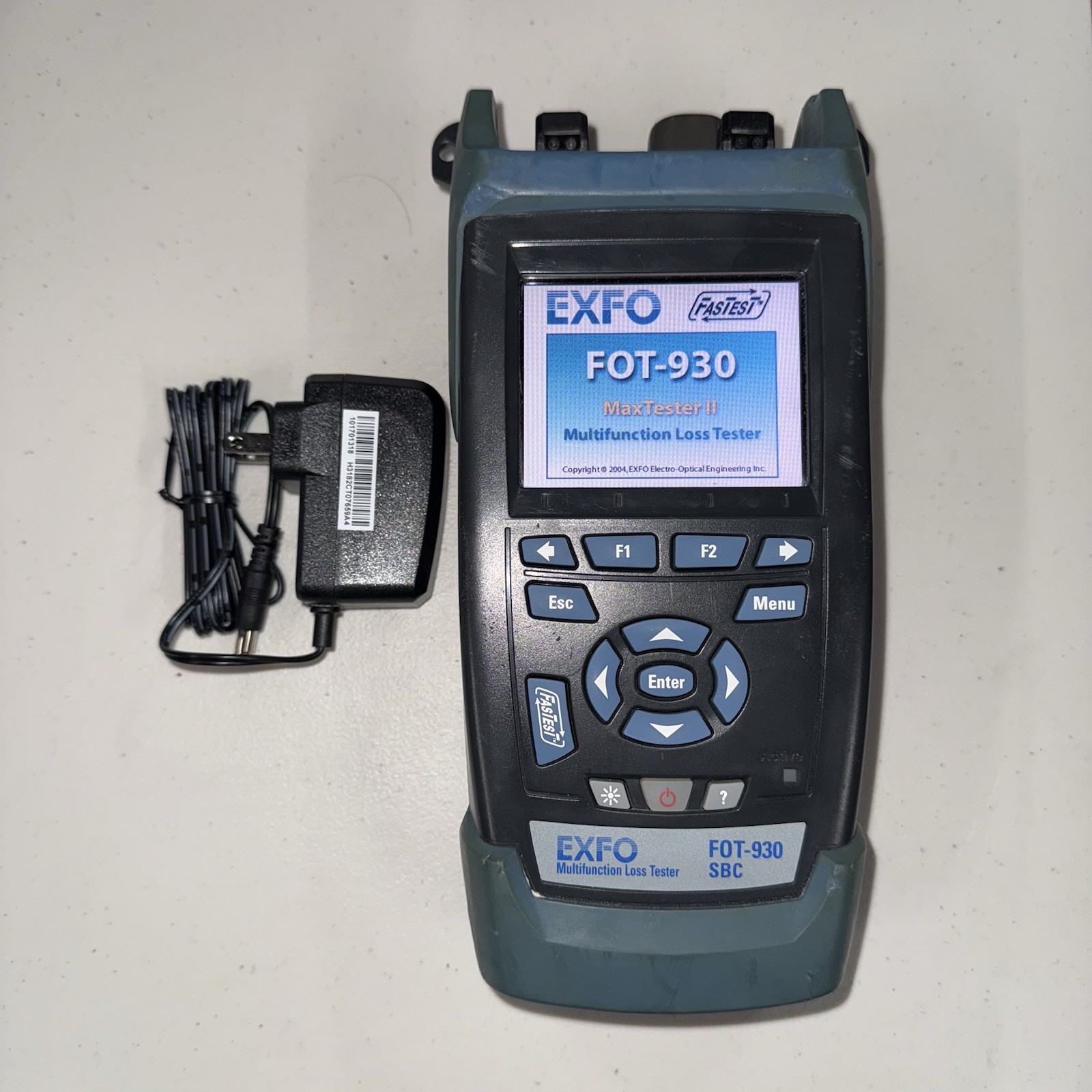 EXFO MaxTester II FOT-932X-5 SM Fiber Optic Loss Tester FOT-930 EXFO MaxTester II FOT-932X-5 SM Fiber Optic Loss Tester FOT-930