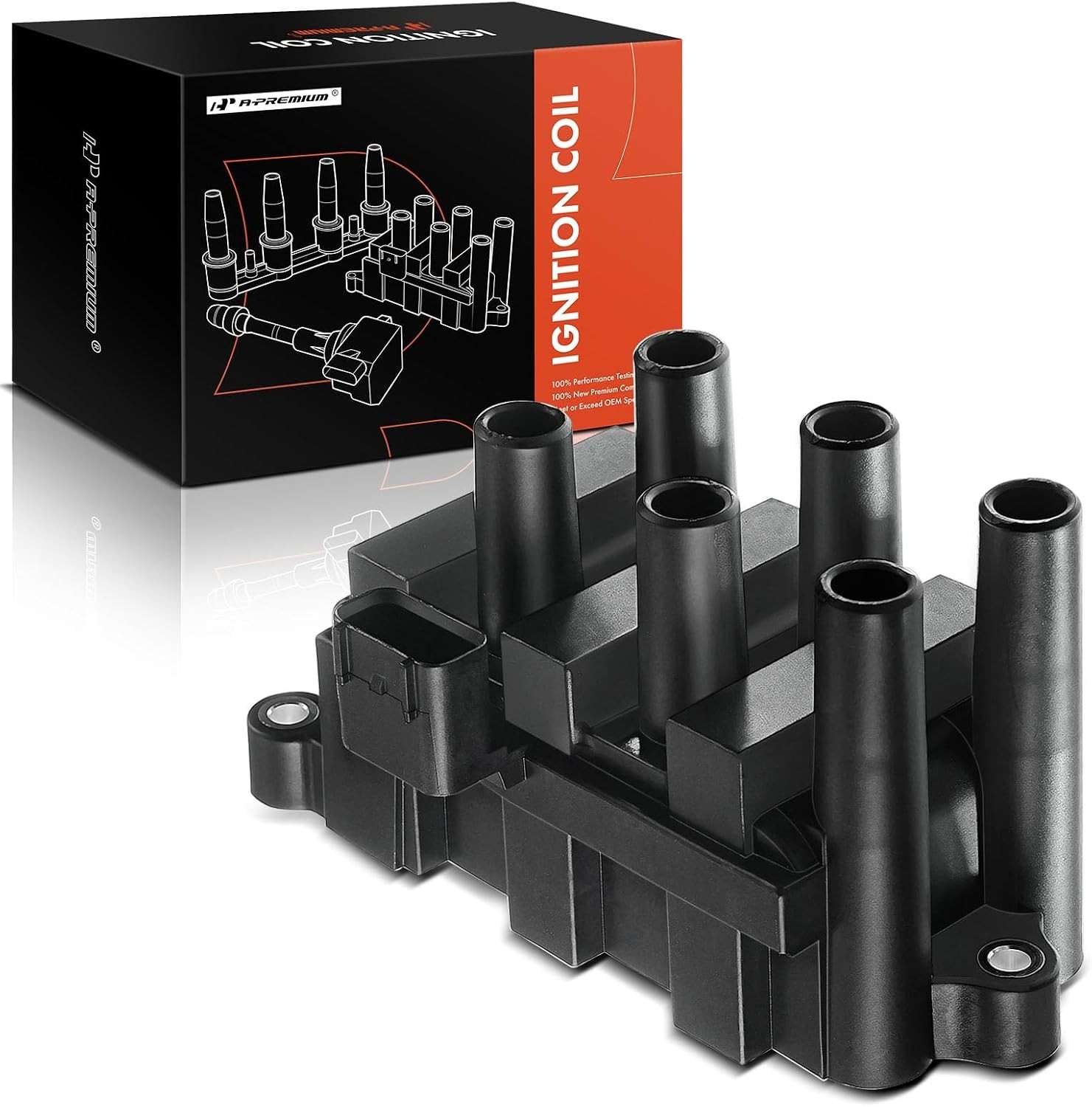 Ignition Coil Pack 2.5L 3.0L 3.8L 4.2L Ford F150 Ranger Mustang 2001-10 Ignition Coil Pack 2.5L 3.0L 3.8L 4.2L Ford F150 Ranger Mustang 2001-10