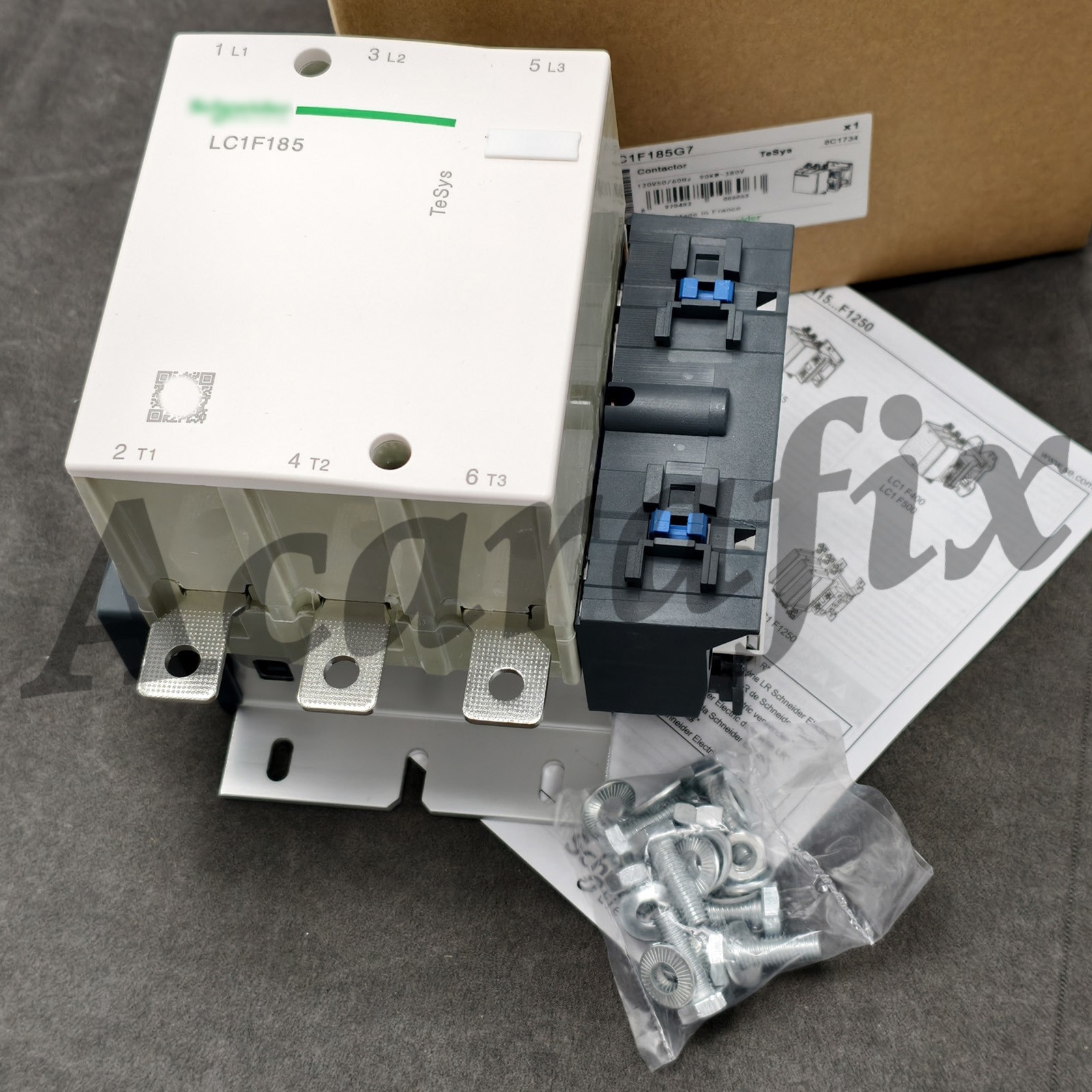 1pcs 3-Pole AC Magnetic Contactor for Schneider LC1F185G7 120V 185A 1pcs 3-Pole AC Magnetic Contactor for Schneider LC1F185G7 120V 185A
