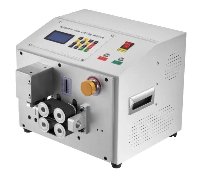 Automatic tubing, hose and Heat-Shrink Cutting Machine with LCD Screen- 