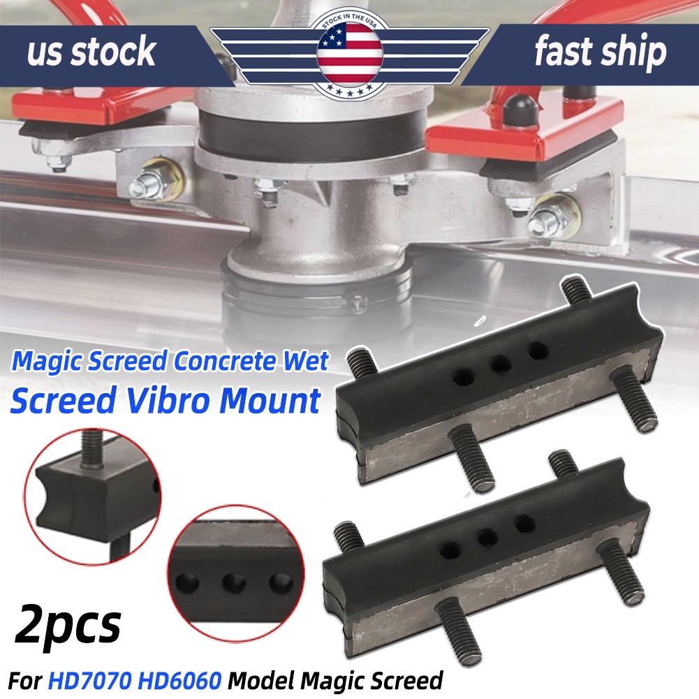 Magic Screed Concrete Wet Screed Vibro Mount 2pcs For HD6060 HD7070 More Stable
