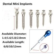 Dental Orthodontic Micro Implant Mini Screws Self-Drilling 15 Siezs/Screwdriver picture