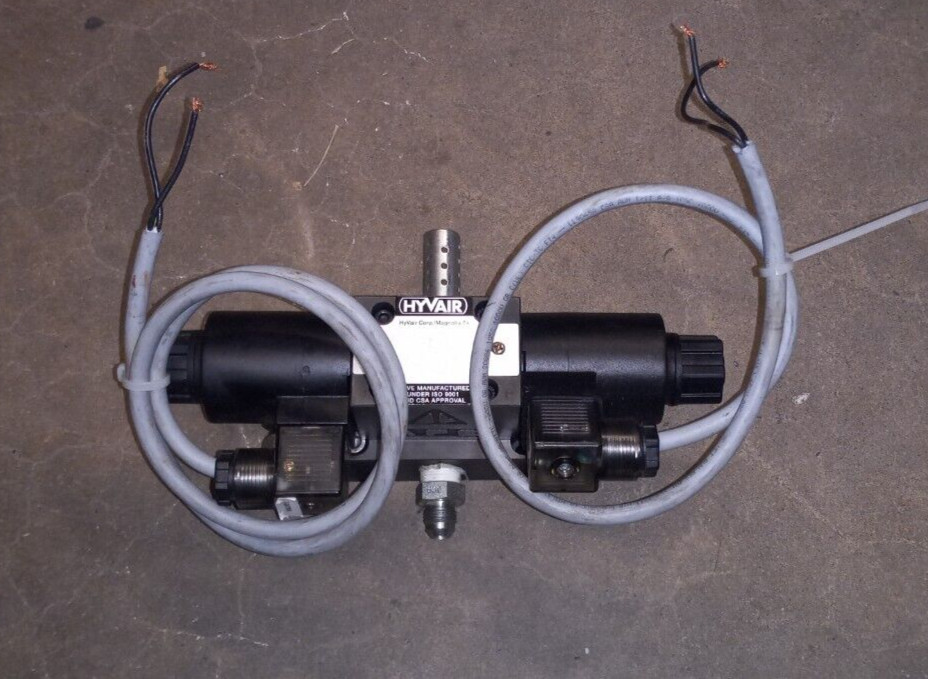 HYVAIR D03SD-2F-12D-35 Single Solenoid Directional Valve - Used