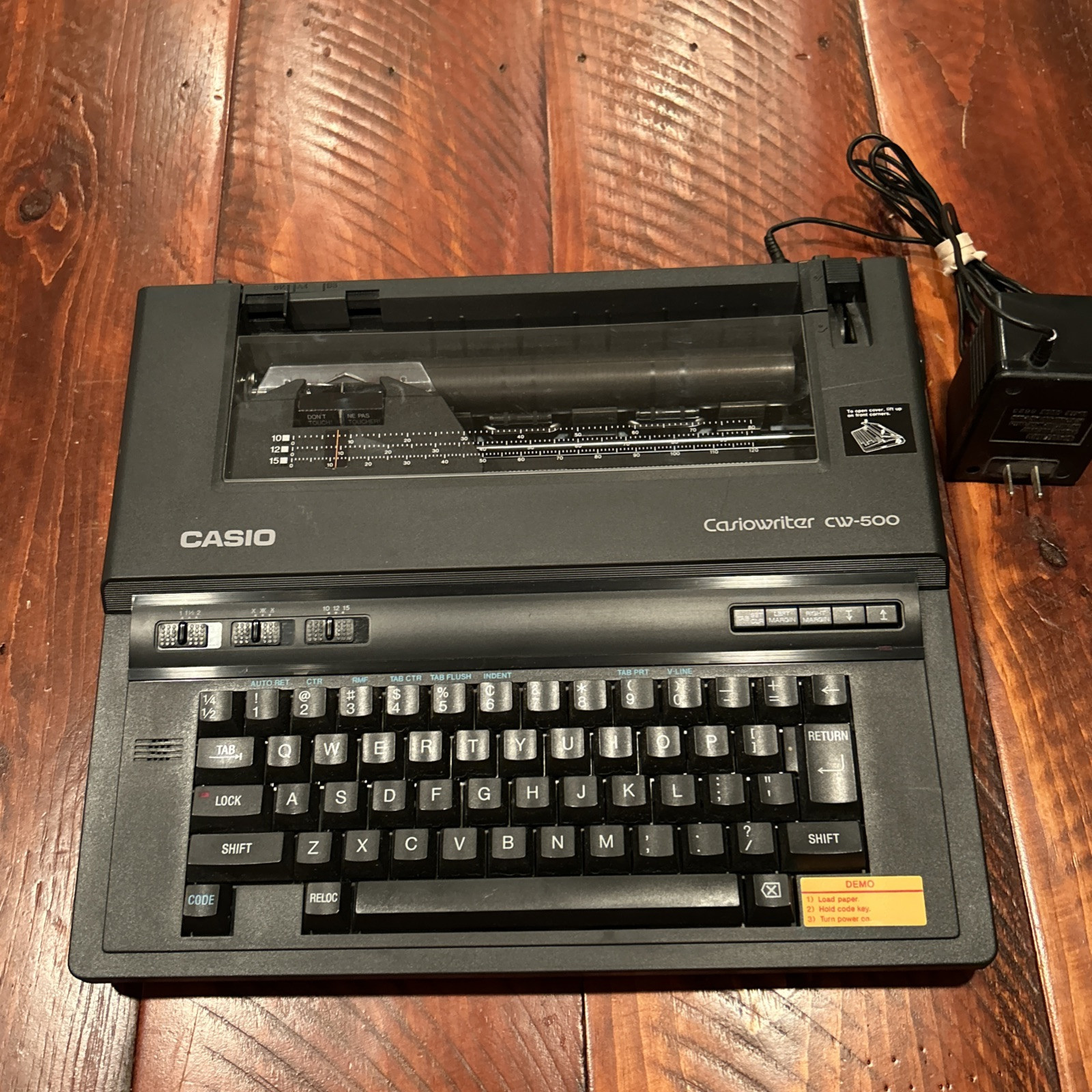 Casio Casiowriter CW-500 Typewriter Excellent Condition Tested Working Casio Casiowriter CW-500 Typewriter Excellent Condition Tested Working