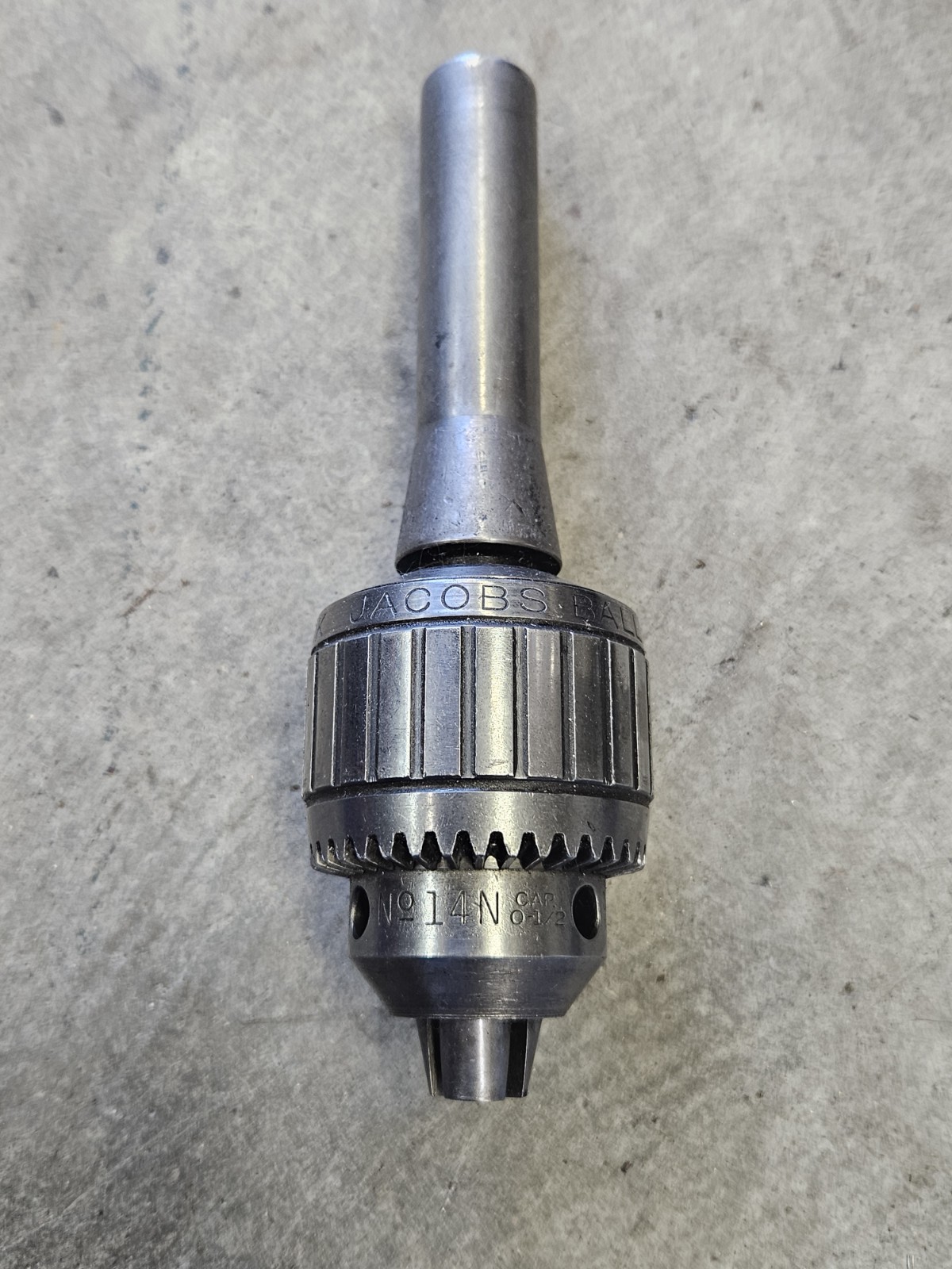 Jacob’s #14N Super Ball Bearing Chuck 0-1/2” With R8
