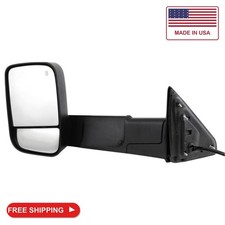 IKENEF Tow Mirror Towing Manual Power Heated for Ram 1500/2500 2013-2014 picture