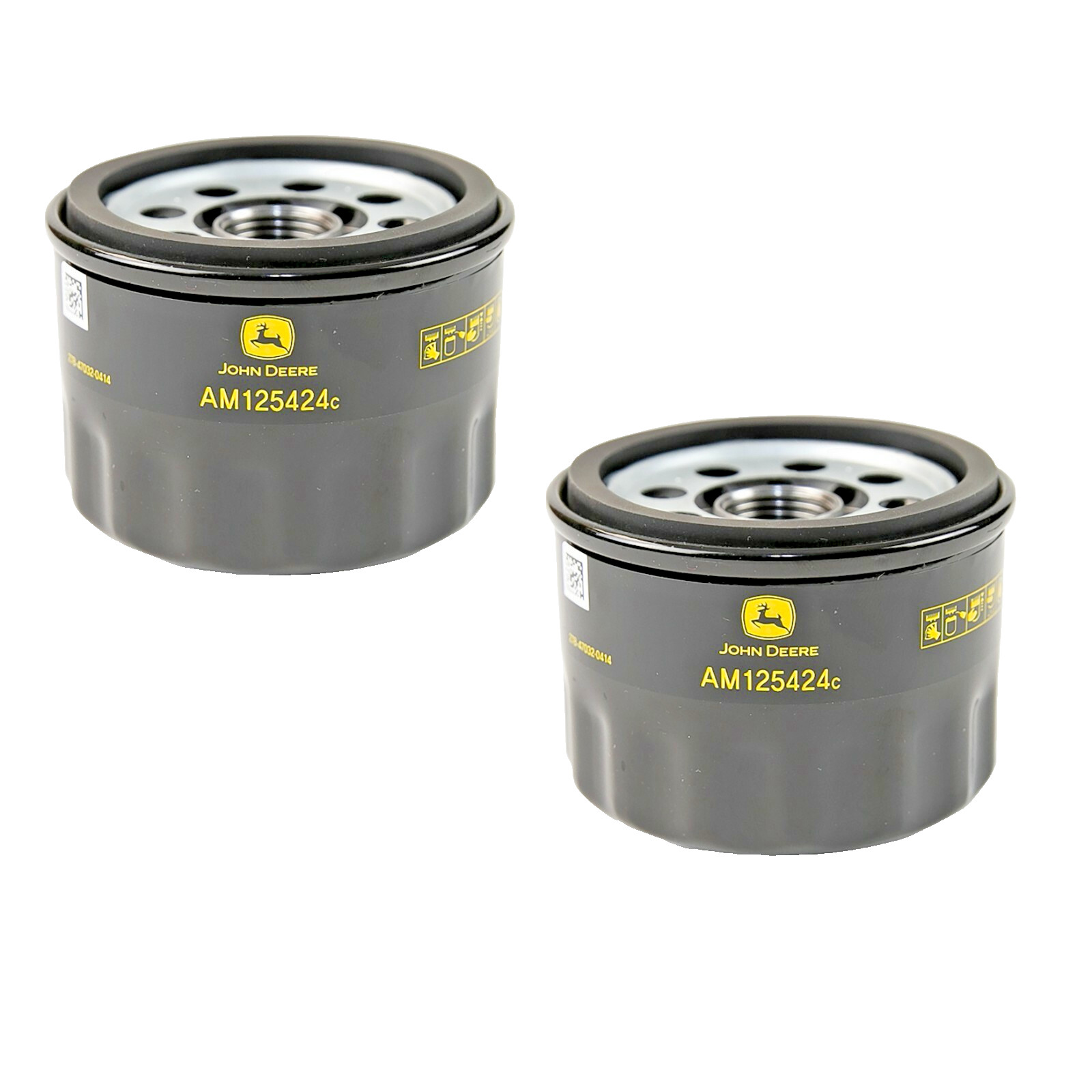 John Deere #AM125424 Oil Filter Original Equipment - 2 PACK - John Deere #AM125424 Oil Filter Original Equipment - 2 PACK -