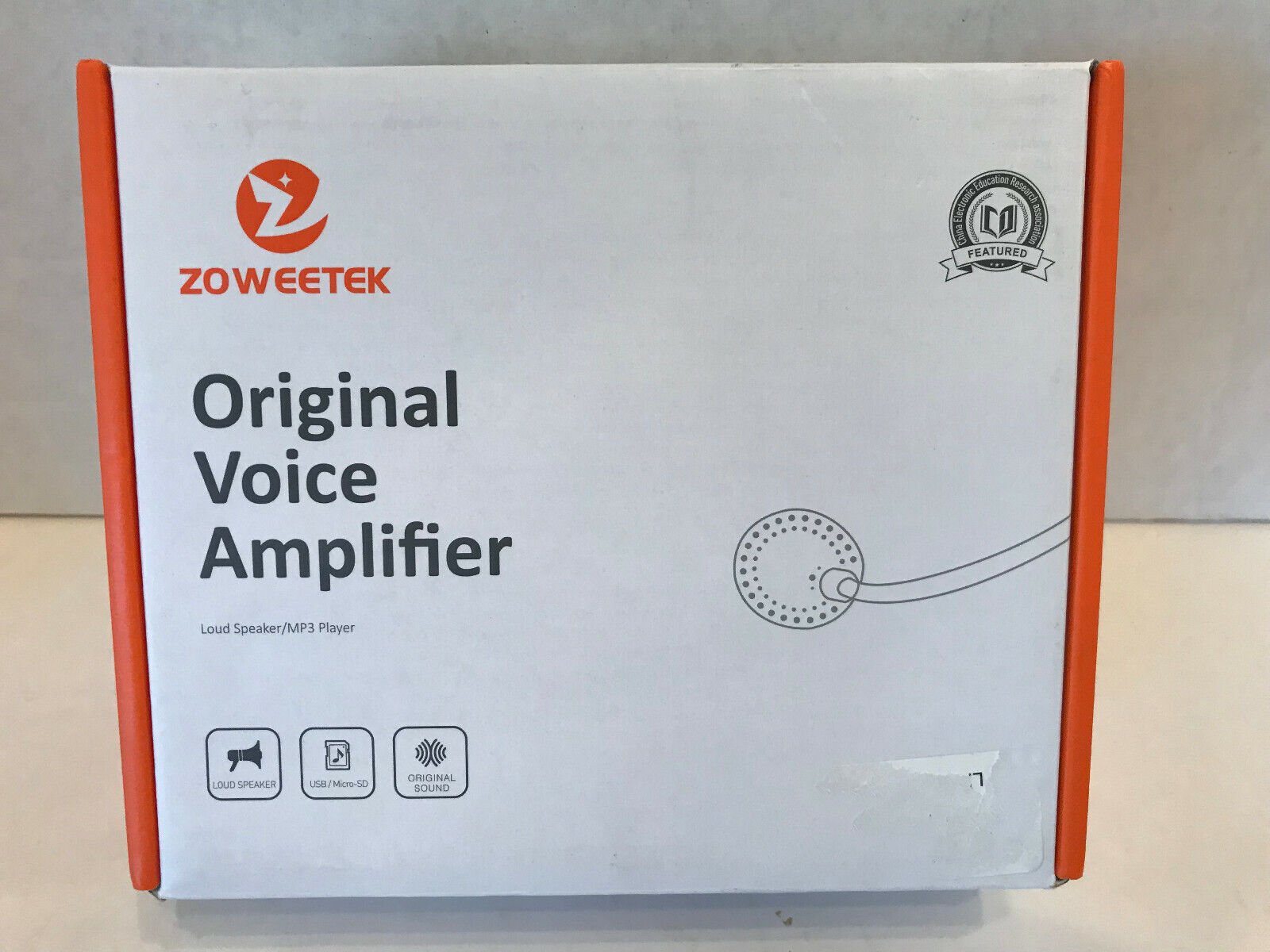ZOWEETEK Original Voice Amplifier Speaker With UHF Wired Microphone Headset