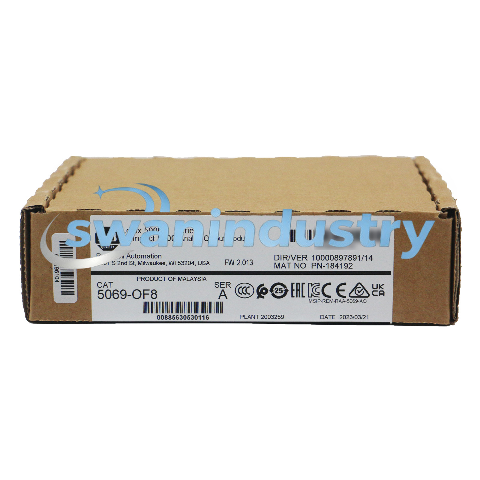 NEW Allen-Bradley 5069-OF8 Compact 5000 Analog Output Module