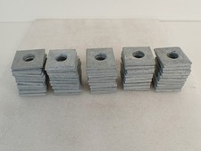 Lot Of 50: Eaton B202-1HDG B-Line Series Square Washer , 5/8