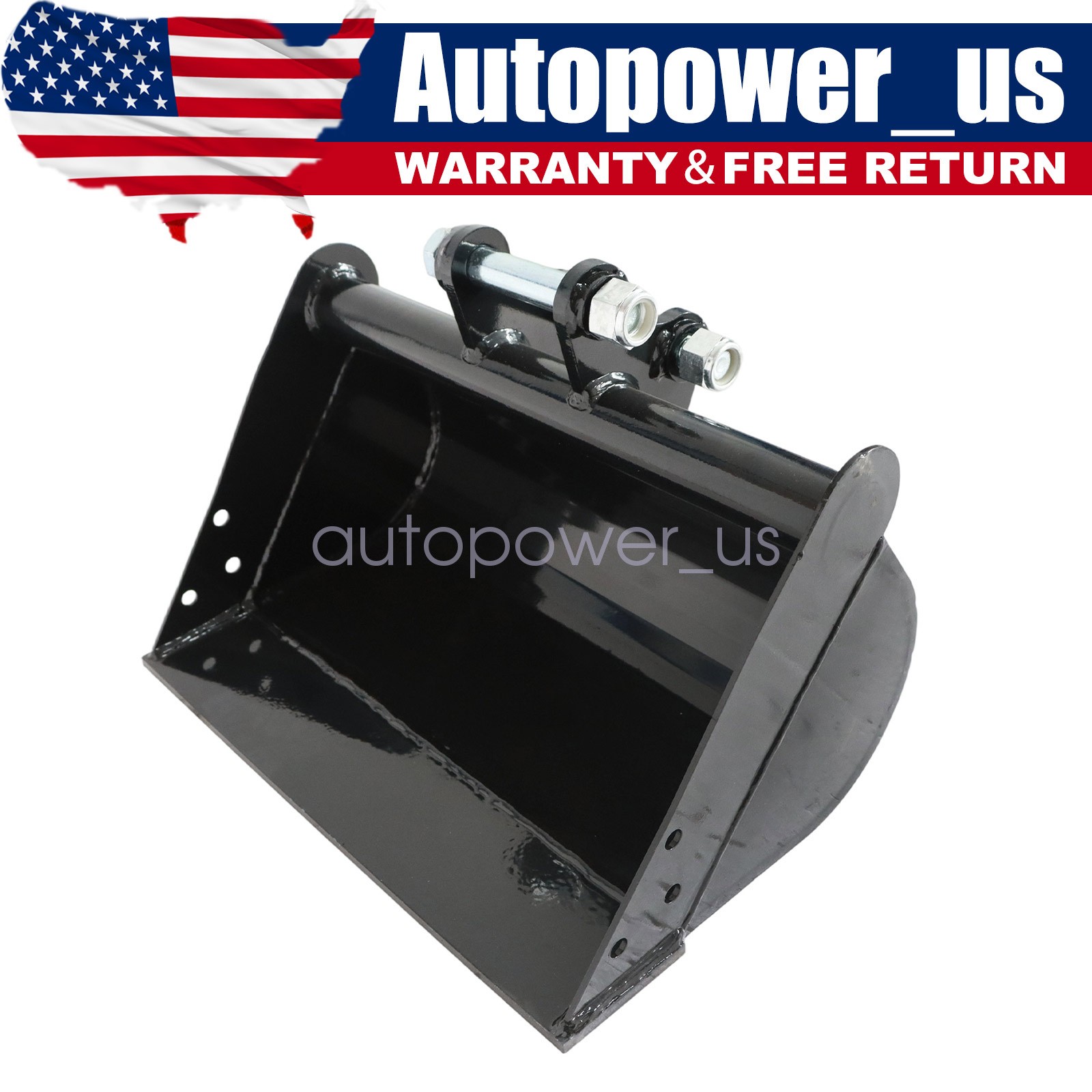 Excavator Plain Bucket Grading Flat Attachment 500mm Fit For Mini Excavators