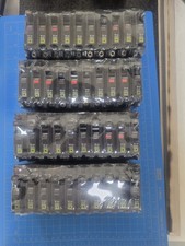 QOB120 SQUARE D 1 LOT OF 10 USED BREAKERS FOR 1 PRICE (100 LOTS AVAIL) FREE... picture