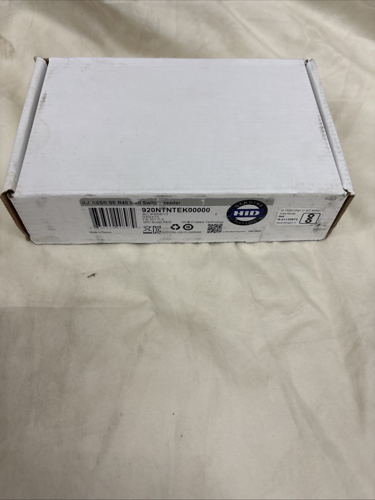 HID, iClass, Wall Switch Card Reader, 920NTNTEK00000, Black, NEW HID, iClass, Wall Switch Card Reader, 920NTNTEK00000, Black, NEW
