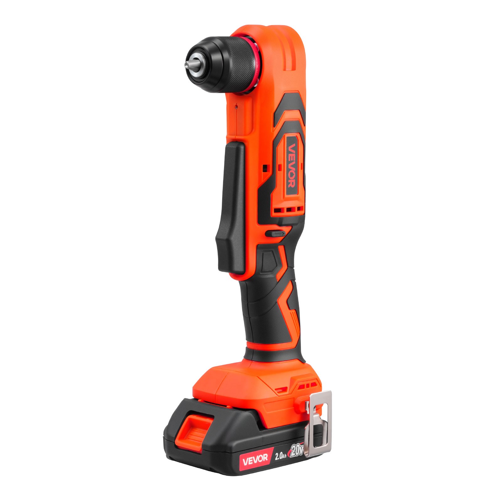 VEVOR Right Angle Drill 3/8 Inch Chuck 90 Degree Cordless Right Angle Drill VEVOR Right Angle Drill 3/8 Inch Chuck 90 Degree Cordless Right Angle Drill