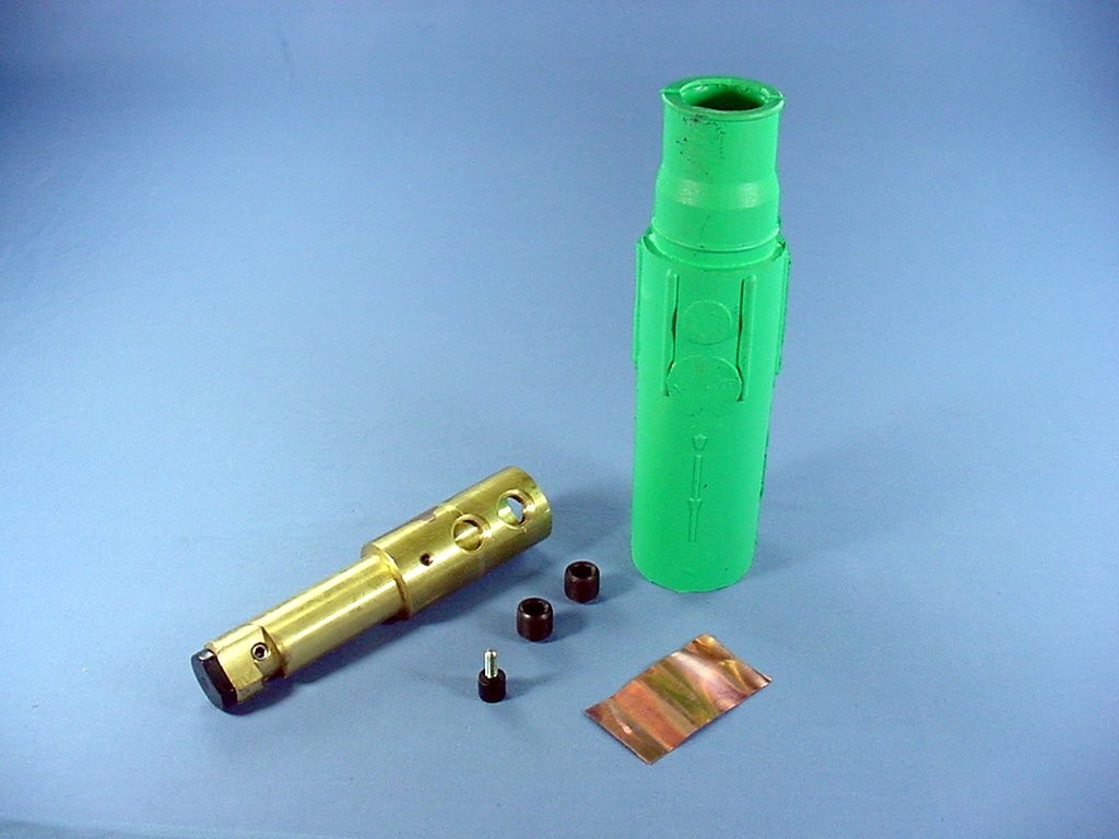 Leviton 17D22-G Green 17 Series Male Detachable 690A Cam Plug Two Set Screw 600V Leviton 17D22-G Green 17 Series Male Detachable 690A Cam Plug Two Set Screw 600V