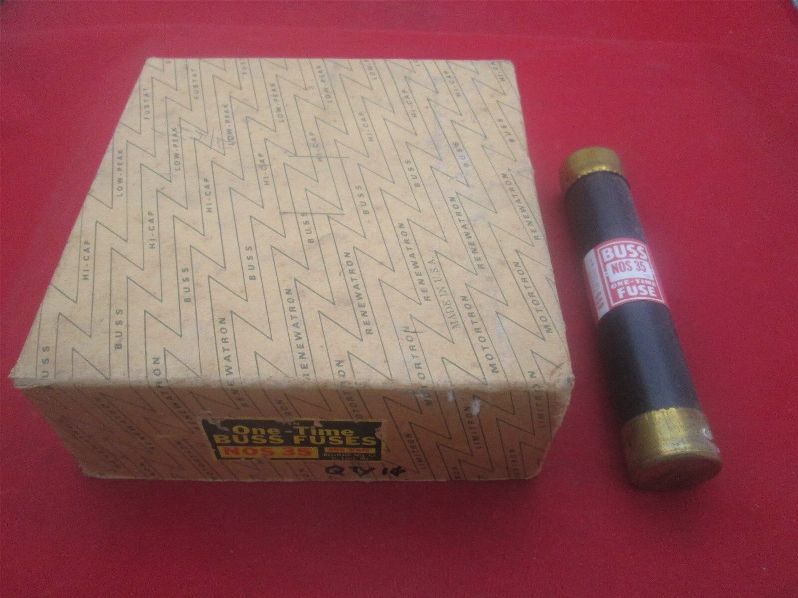 Bussmann One-Time Fuse NOS 35 new