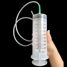 100ml/550ml Large Capacity Syringe Reusable Pump Measuring With 1m Tube Feeding picture
