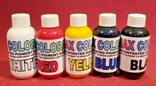 Color Pigment Paste 4 Epoxy Resin FDA Compliant, 5 Base Color Kit Make All Color picture