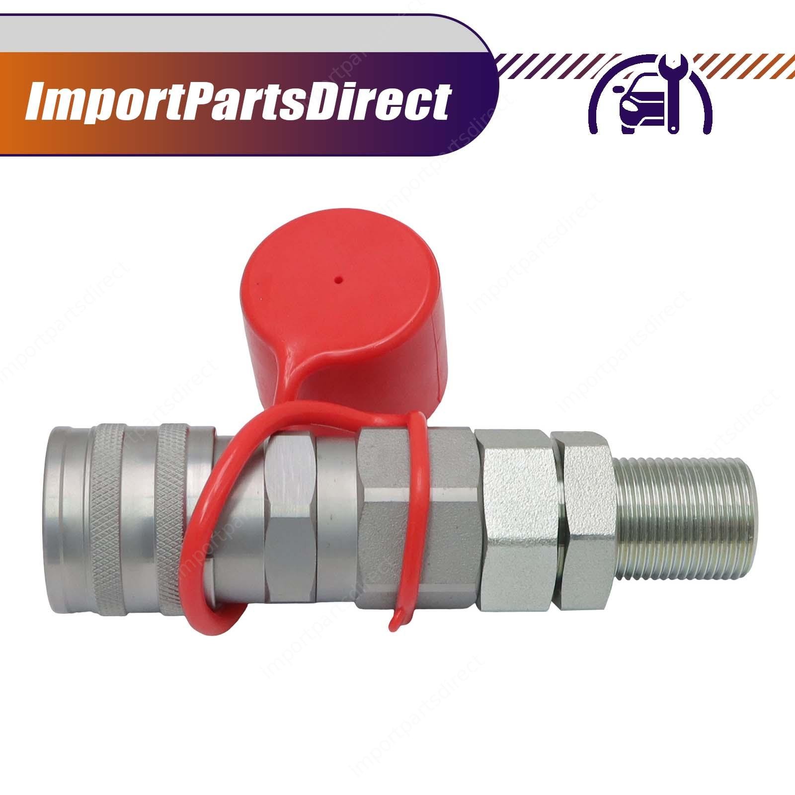 New Female Hydraulic Flat Face Quick Coupler Fits John Deere KV11305 New Female Hydraulic Flat Face Quick Coupler Fits John Deere KV11305