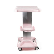 Pink Mobile Trolley Stand Salon Rolling Carts For Ultrasonic Cavitation Machine picture