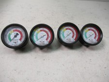 Lot of 4 Aeros Vacuum Gauge Pump Analog Panel Meters mmHg 0-300 Pneumatic picture