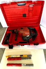 Hilti TE80 ATC/AVR Rotary Hammer Drill w Case, Manual & 3 Drill Bits (Runs) picture