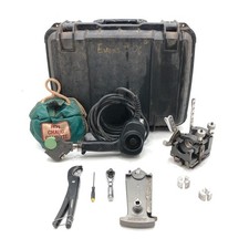 McElroy CTS20101 1LC Pipe Fusion Heater Plastic Welding Kit w/ CTS16001 Carriage picture