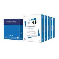 Hammermill Copy Plus Copy Paper 8.5x11 20 lb 92 Bright 500 Sheets/Ream 5 Reams picture