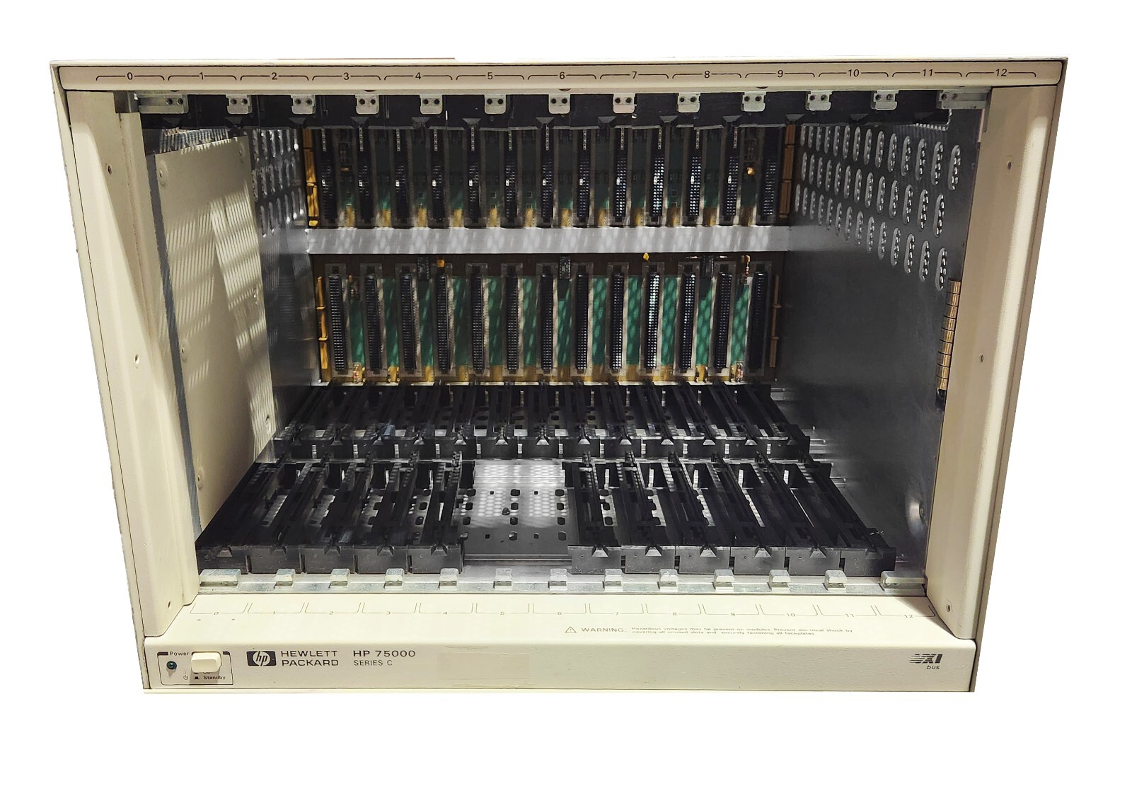 HP - Agilent - Keysight 75000 Series C Model E1400B High Power VXI Mainframe HP - Agilent - Keysight 75000 Series C Model E1400B High Power VXI Mainframe