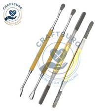 Rhinoplasty Fomon Double Ended Nasal Rasp Medium 4 PCs Set Surgical Instruments picture